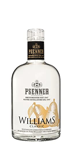 Psenner Williams Classic 0,7 Liter Südtiroler Christbirnenbrand Psenner Williams Classic 0,7 Liter Südtiroler Christbirnenbrand von Psenner