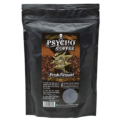 Psycho Coffee - Frisch gemahlener starker Kaffee 250g von Psycho Juice