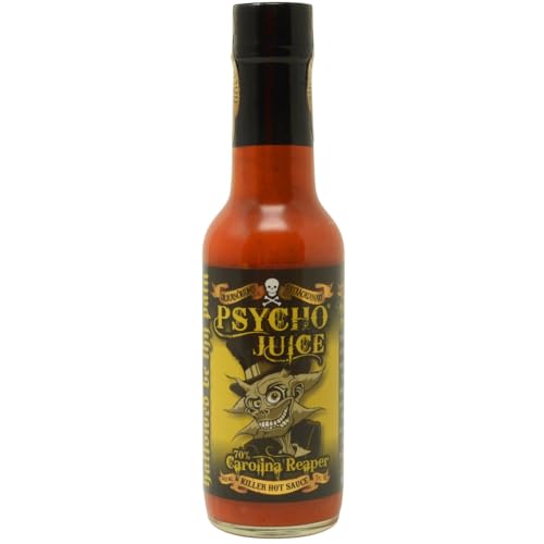 Psycho Juice 70% Carolina Reaper - Scharfe Chilisauce - 148ml von Psycho Juice