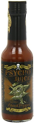 Psycho Juice Chipotle Ghost Pepper - Scharfe Chilisauce - 148ml von Psycho Juice