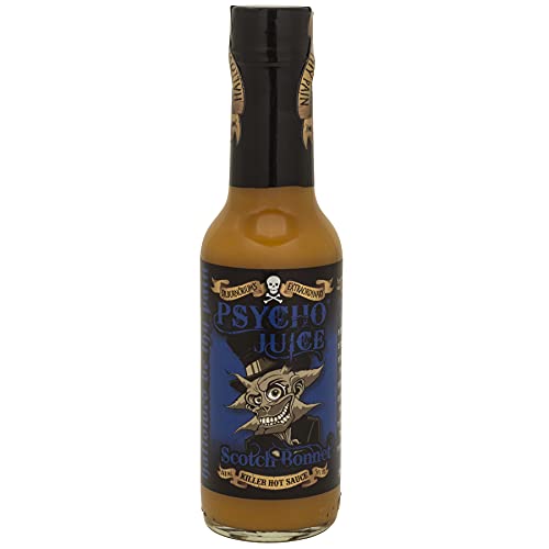 Psycho Juice Scotch Bonnet - Scharfe Chilisauce - 148ml von Psycho Juice