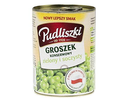 PUDLISZKI Groszek zielony 400g / Petit pois / von Pudliszki