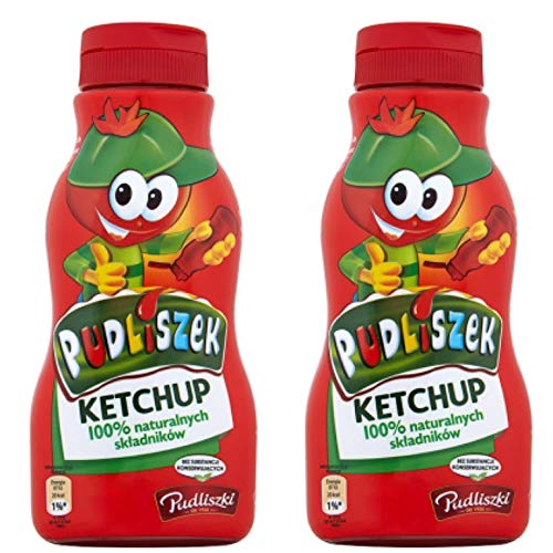 Pudliszki Pudliszek Tomatenketchup mild für Kinder 275 g von Pudliszki