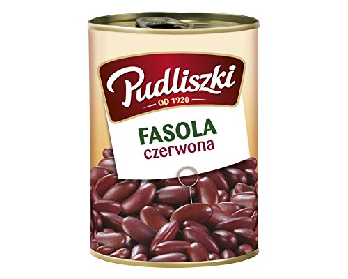 Pudliszki Rote Bohnen Red kidney beans 400g von Pudliszki