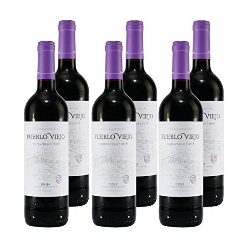 Pueblo Viejo Rioja Tempranillo Rotwein (6 x 0,75L) von Pueblo Viejo