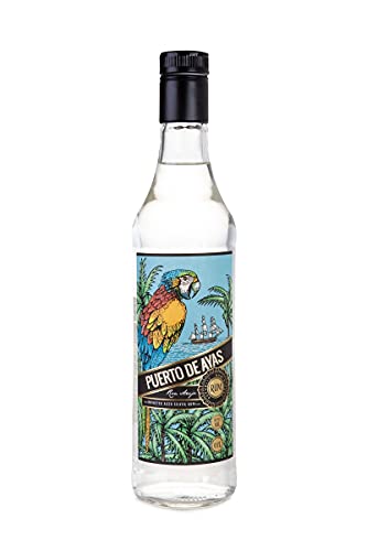 Puerto de Ayas Rum, weißer Rum Anejo, White Rum pur & für Cocktails, 0,7 L, 37,5% Vol. von Puerto de Ayas