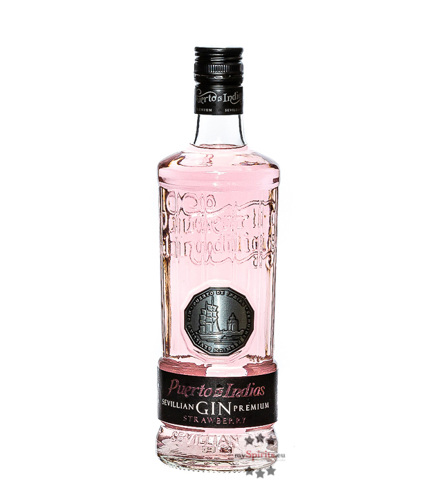 Puerto de Indias Strawberry Gin (37,5 % Vol., 0,7 Liter) von Puerto de Indias Gin