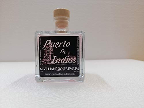 Miniatur von Gin Puerto de Indias Strawberry 10cl 37,5% Alkohol von Puerto de Indias