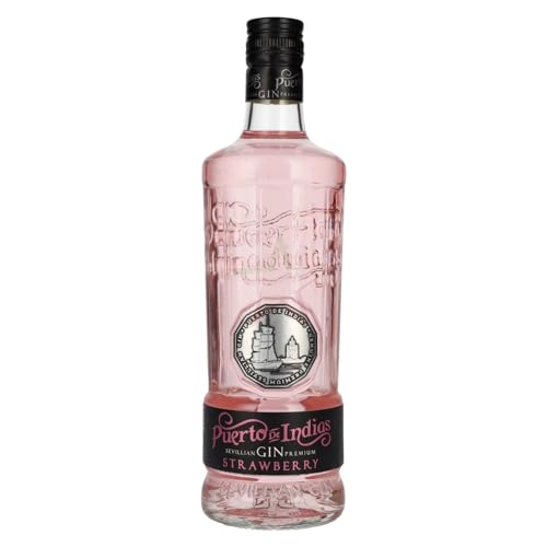 Puerto de Indias STRAWBERRY Premium Gin 37,50% 0,70 Liter von Puerto de Indias