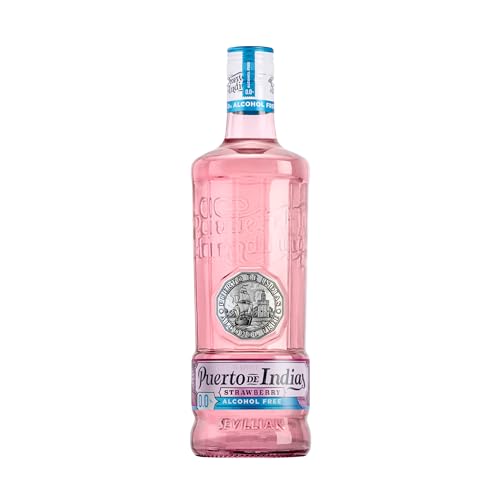 Puerto de Indias Strawberry 0.0 Alkoholfrei | Fruchtig- natürlicher Erdbeergeschmack | Alkoholfreies getränk zum Mixen von Cocktails | 1 x 700ml Puerto de Indias Strawberry 0.0 Alkoholfrei | Fruchtig- natürlicher Erdbeergeschmack | Alkoholfreies getränk zum Mixen von Cocktails | 1 x 700ml von Puerto de Indias