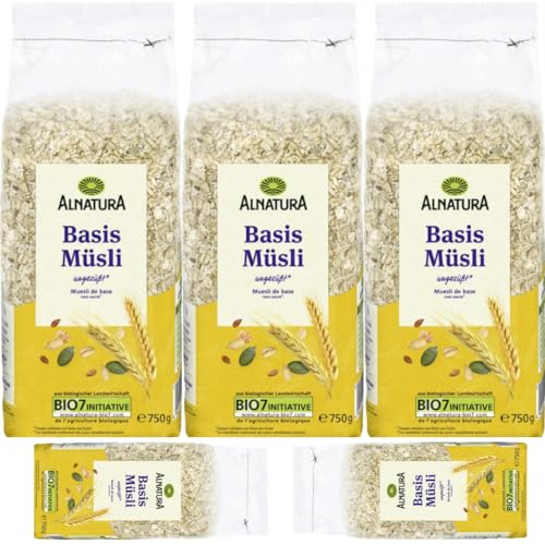 Alnatura Basis Müsli Cornflakes Cerealien 750 gramm x 5 STÜCK Alnatura Basis Müsli Cornflakes Cerealien 750 gramm x 5 STÜCK von Pufai