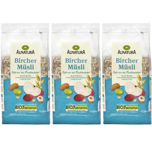 Alnatura Bircher Müsli Cornflakes Cerealien 500 gramm x 3 STÜCK Alnatura Bircher Müsli Cornflakes Cerealien 500 gramm x 3 STÜCK von Pufai