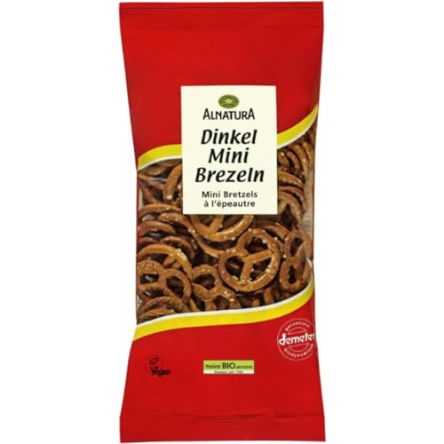 Alnatura Dinkel Mini Brezeln Cracker Keks 75 Gramm Tüte mit pufai Alnatura Dinkel Mini Brezeln Cracker Keks 75 Gramm Tüte mit pufai von Pufai