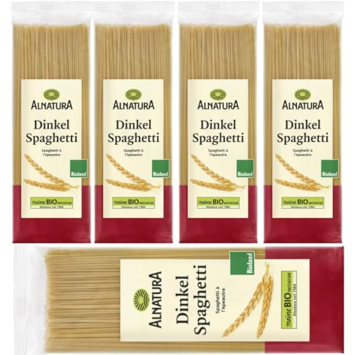 Alnatura Dinkel Spaghetti pasta 500 gramm X 5 STÜCK von Pufai