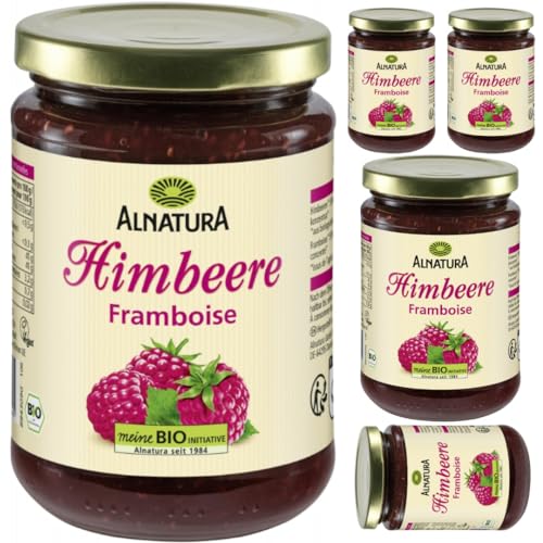 Alnatura Fruchtaufstrich Himbeere 420 Gramm x 5 STÜCK Alnatura Fruchtaufstrich Himbeere 420 Gramm x 5 STÜCK von Pufai