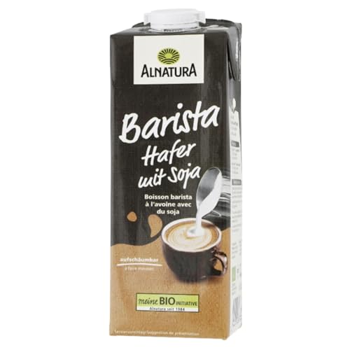 Alnatura Hafer Drink Barista mit Soja 1000 milliliter von Pufai