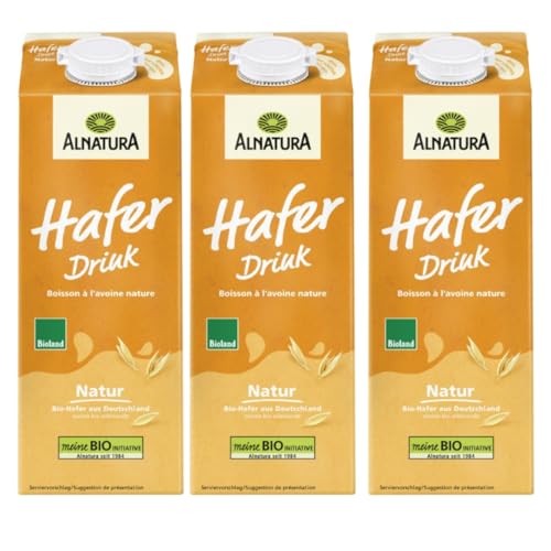 Alnatura Hafer Drink Natur 1000 milliliter x 3 Stück von Pufai