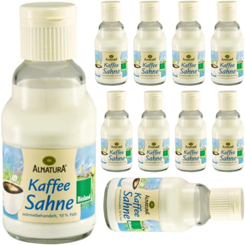 Alnatura Kaffeesahne 10% Fett 165 Gramm x 10 Packungen Alnatura Kaffeesahne 10% Fett 165 Gramm x 10 Packungen von Pufai