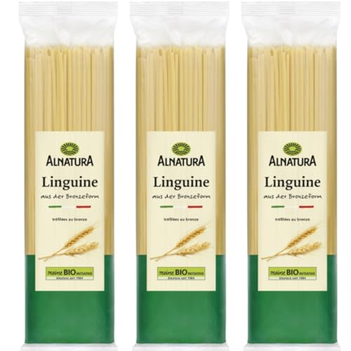 Alnatura Linguine No. 13 Spaghetti pasta 500 gramm X 3 STÜCK von Pufai