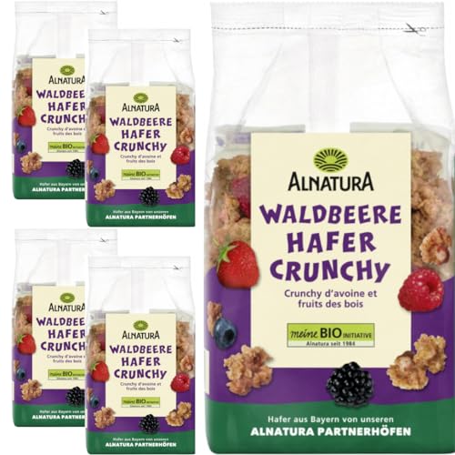 Alnatura Waldbeere Hafer Crunchy Cornflakes Cerealien 375 gramm x 5 STÜCK Alnatura Waldbeere Hafer Crunchy Cornflakes Cerealien 375 gramm x 5 STÜCK von Pufai