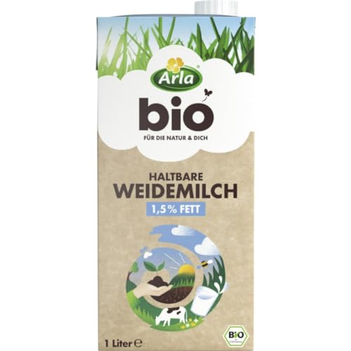 Arla Haltbare Weidemilch 1,5% Fett Kuhmilch Milch 1000 Milliliter Arla Haltbare Weidemilch 1,5% Fett Kuhmilch Milch 1000 Milliliter von Pufai