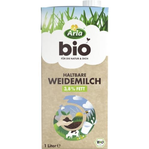 Arla Haltbare Weidemilch 3,8% Fett Kuhmilch Milch 1000 Milliliter Arla Haltbare Weidemilch 3,8% Fett Kuhmilch Milch 1000 Milliliter von Pufai