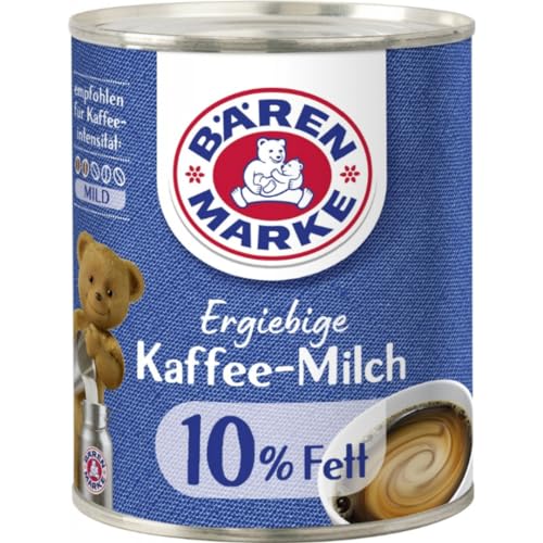 Bärenmarke Ergiebige Kaffee-Milch 10% Fett 340 milliliter Bärenmarke Ergiebige Kaffee-Milch 10% Fett 340 milliliter von Pufai