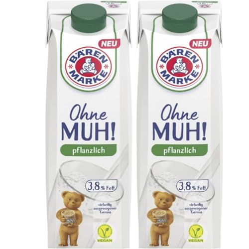 Bärenmarke Ohne MUH! pflanzlich 3,8% Fett 1000 milliliter x 2 STÜCK Bärenmarke Ohne MUH! pflanzlich 3,8% Fett 1000 milliliter x 2 STÜCK von Pufai