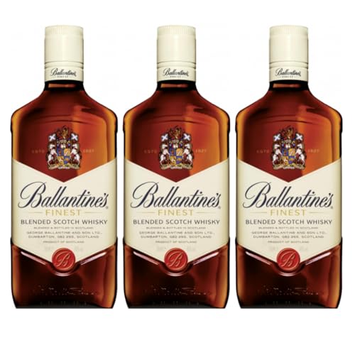 Ballantine's Blended Scotch Whisky Whiskey 700 Milliliter x 2 Stück von Pufai