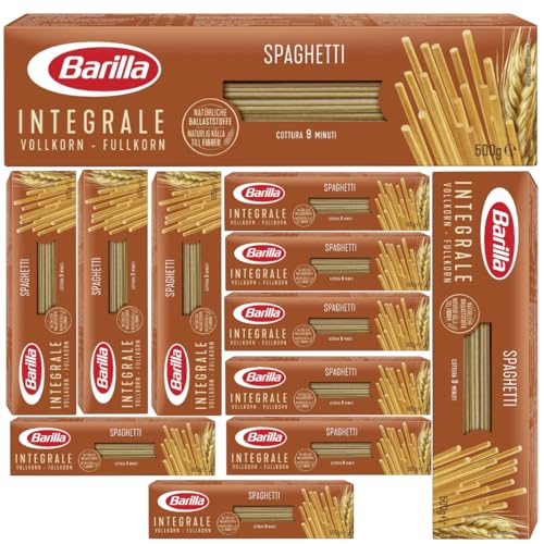 Barilla Pasta Integrale Vollkorn Spaghetti pasta 500 gramm x 12 Stück von Pufai