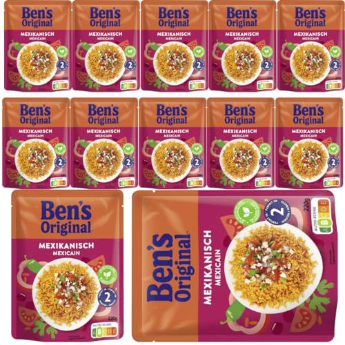 Ben's Original Basmati-Reis 220 gramm x 12 Stück von Pufai