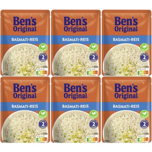 Ben's Original Basmati-Reis 220 gramm x 6 Stück Ben's Original Basmati-Reis 220 gramm x 6 Stück von Pufai