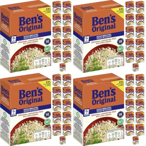 Ben's Original Original-Langkorn-Reis 1000 gramm x 48 Stück von Pufai