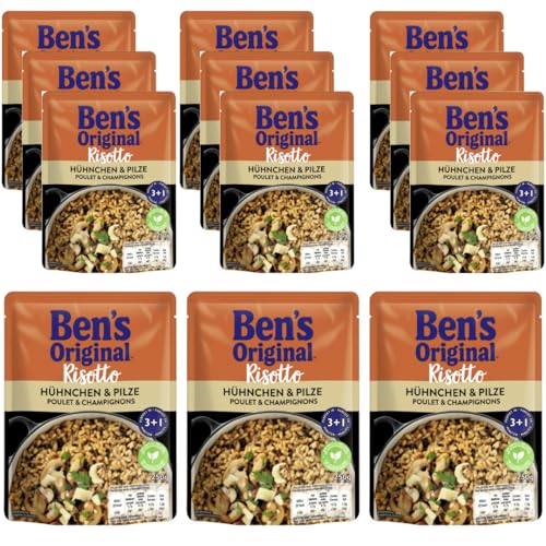 Ben's Original Risotto Hühnchen & Pilze 250 gramm x 12 Stück Ben's Original Risotto Hühnchen & Pilze 250 gramm x 12 Stück von Pufai