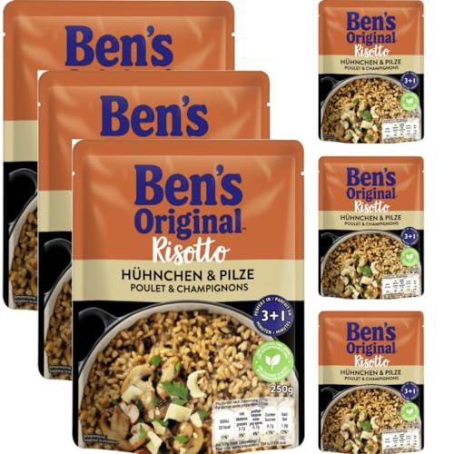 Ben's Original Risotto Hühnchen & Pilze 250 gramm x 6 Stück Ben's Original Risotto Hühnchen & Pilze 250 gramm x 6 Stück von Pufai
