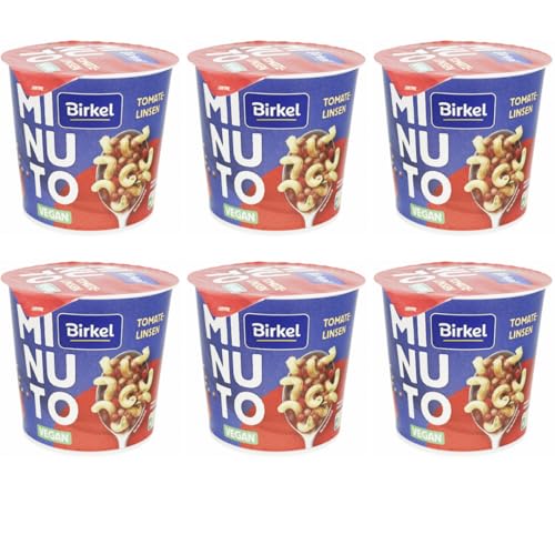 Birkel Minuto Tomate-Linsen vegan Nudeln pasta 50 Gramm x 6 Stück Birkel Minuto Tomate-Linsen vegan Nudeln pasta 50 Gramm x 6 Stück von Pufai