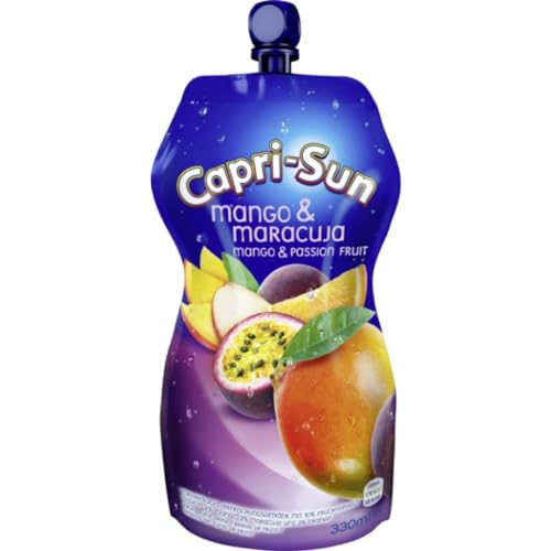 Capri-Sun Mango & Maracuja Fruchtsaft mit tropischem Geschmack 330 ml x 1 Stück von Pufai