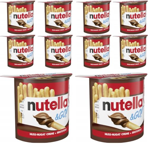 Chocolate Spreads Schokoladenaufstriche Knusprige Brot-Sticks und Nuss-Nugat-Creme.52 Gramm x 10 STÜCK Chocolate Spreads Schokoladenaufstriche Knusprige Brot-Sticks und Nuss-Nugat-Creme.52 Gramm x 10 STÜCK von Pufai
