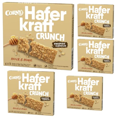 Crunch Hafer & Honig 3 x 40 g X 5 Packungen Crunch Hafer & Honig 3 x 40 g X 5 Packungen von Pufai