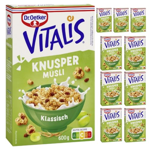Knusper Müsli klassisch 600 g X 10 Packungen Knusper Müsli klassisch 600 g X 10 Packungen von Pufai