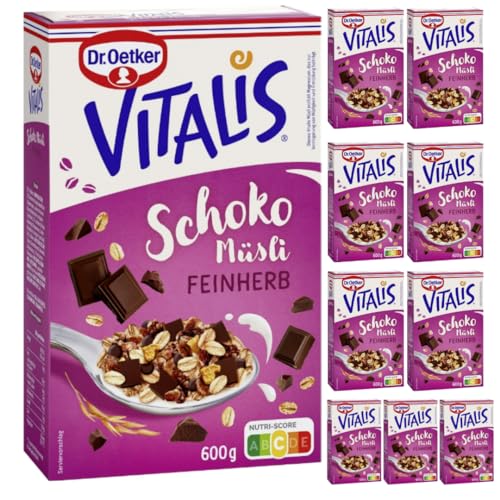 Schoko Müsli feinherb Knusper Müsli 600 g X 10 Packungen Schoko Müsli feinherb Knusper Müsli 600 g X 10 Packungen von Pufai