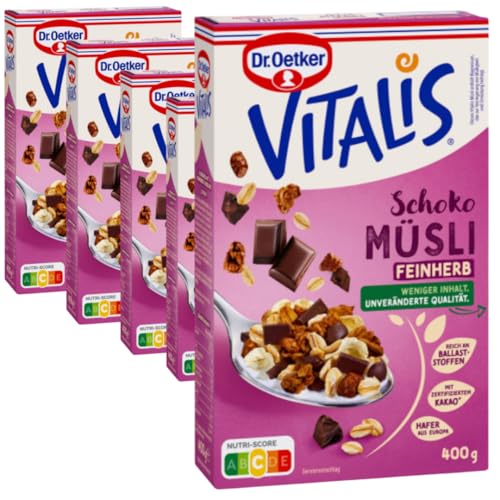 Schoko Müsli feinherb Knusper Müsli 400 g X 5 Packungen Schoko Müsli feinherb Knusper Müsli 400 g X 5 Packungen von Pufai