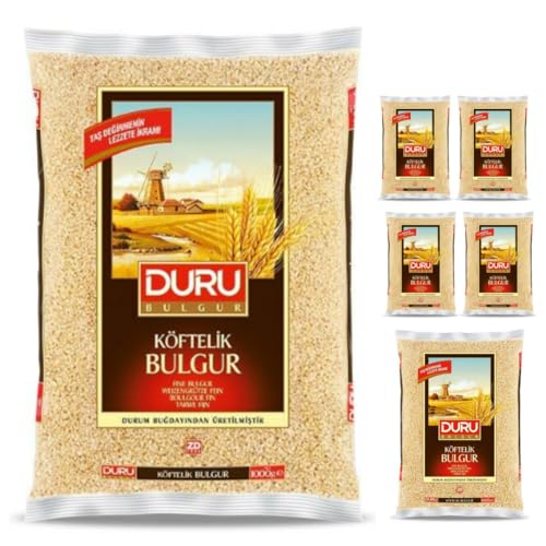 Duru Bulgur Fleischbällchen - Unfruchtbarkeit 1000 Gramm X 6 Stück Bulgur Duru Bulgur Fleischbällchen - Unfruchtbarkeit 1000 Gramm X 6 Stück Bulgur von Pufai
