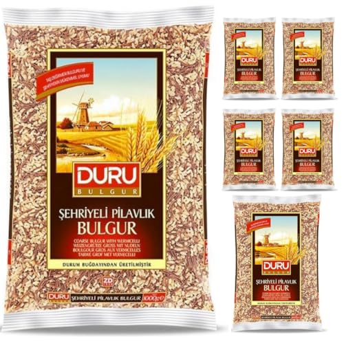 Duru Bulgur für Pilaw mit Fadennudeln 1000 Gramm x 6 Stück Duru Bulgur für Pilaw mit Fadennudeln 1000 Gramm x 6 Stück von Pufai