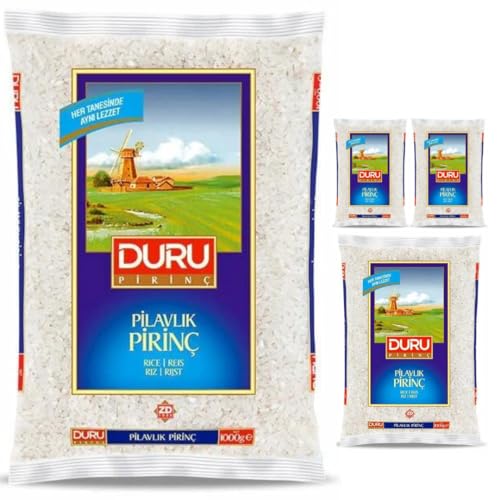 Duru Pilaw Reis 1000 Gramm x 4 Stück von Pufai