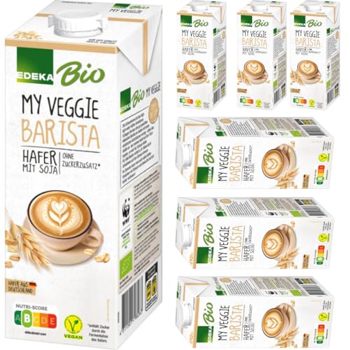 Edeka Haferdrink mit Soja Barista 1000 milliliter x 7 Stück Edeka Haferdrink mit Soja Barista 1000 milliliter x 7 Stück von Pufai