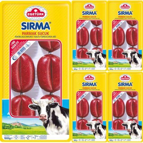Egetürk, Fingerwurst, Pikante und Knoblauchwurst Wurst 1000 Gramm x 5 STÜCK Egetürk, Fingerwurst, Pikante und Knoblauchwurst Wurst 1000 Gramm x 5 STÜCK von Pufai