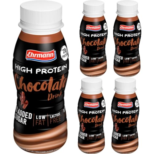Ehrmann High Protein Drink Chocolate 250 milliliter x 5 Stück von Pufai