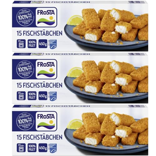 Frosta Fischstäbchen 450 Gramm x 3 STÜCK [Frischegarantie] von Pufai