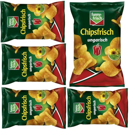 Funny-frisch Chipsfrisch Ungarisch Chips Cracker 150 gramm x 5 Stück Funny-frisch Chipsfrisch Ungarisch Chips Cracker 150 gramm x 5 Stück von Pufai